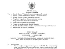 9 Panduan Ibadah Ramadan dan Idul Fitri 2024 dari Menag