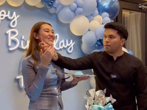 8 Foto Ultah Aaliyah Massaid, Mesra Dapat Kejutan di RI - Amerika Dari Thariq