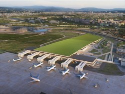 Atap Bandara Ini Dijadikan Kebun Anggur