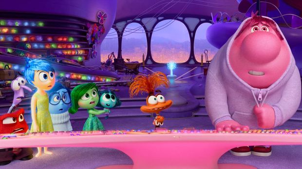 INSIDE OUT 2 - WHO’S IN CHARGE? -- Disney and Pixar’s “Inside Out 2” returns to the mind of newly minted teenager Riley, where her Emotions Anger (voice of Lewis Black), Fear (voice of Tony Hale), Joy (voice of Amy Poehler), Sadness (voice of Phyllis Smith) and Disgust (voice of Liza Lapira) must make room for new Emotions, including Envy (voice of Ayo Edebiri), Anxiety (voice of Maya Hawke) and Embarrassment (voice of Paul Walter Hauser). Directed by Kelsey Mann and produced by Mark Nielsen, “Inside Out 2” releases only in theaters June 14, 2024. © 2024 Disney/Pixar. All Rights Reserved.