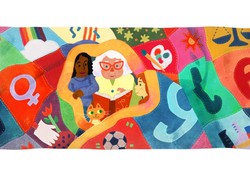 Google Doodle purwana.net Rayakan Hari Perempuan Internasional 2024