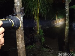 Jembatan Putus, Rombongan Siswa SD Terjebak di Bumi Perkemahan Kulon Progo