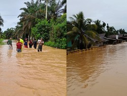 5 Kecamatan di Madina Banjir-Longsor, Seorang Kakek Tewas