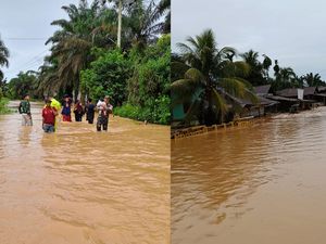 5 Kecamatan di Madina Banjir-Longsor, Seorang Kakek Tewas 5 Kecamatan di Madina Banjir-Longsor, Seorang Kakek Tewas