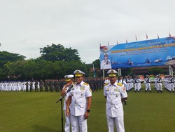 KRI Radjiman Wedyodiningrat Masuki Selat Malaka Usai Angkut Bantuan untuk Gaza