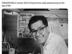 Komikus Dragon Ball Akira Toriyama Meninggal, Pemakaman Digelar Tertutup
