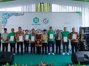 Menaker Puji Pembangunan SMK Asy-Syarif Mitra Industri di Mojokerto