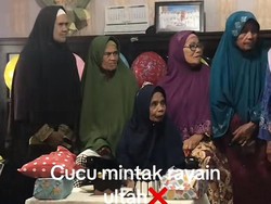Viral Nenek-nenek Minta Rayakan Ulang Tahun Bersama Teman-temannya Bikin Haru