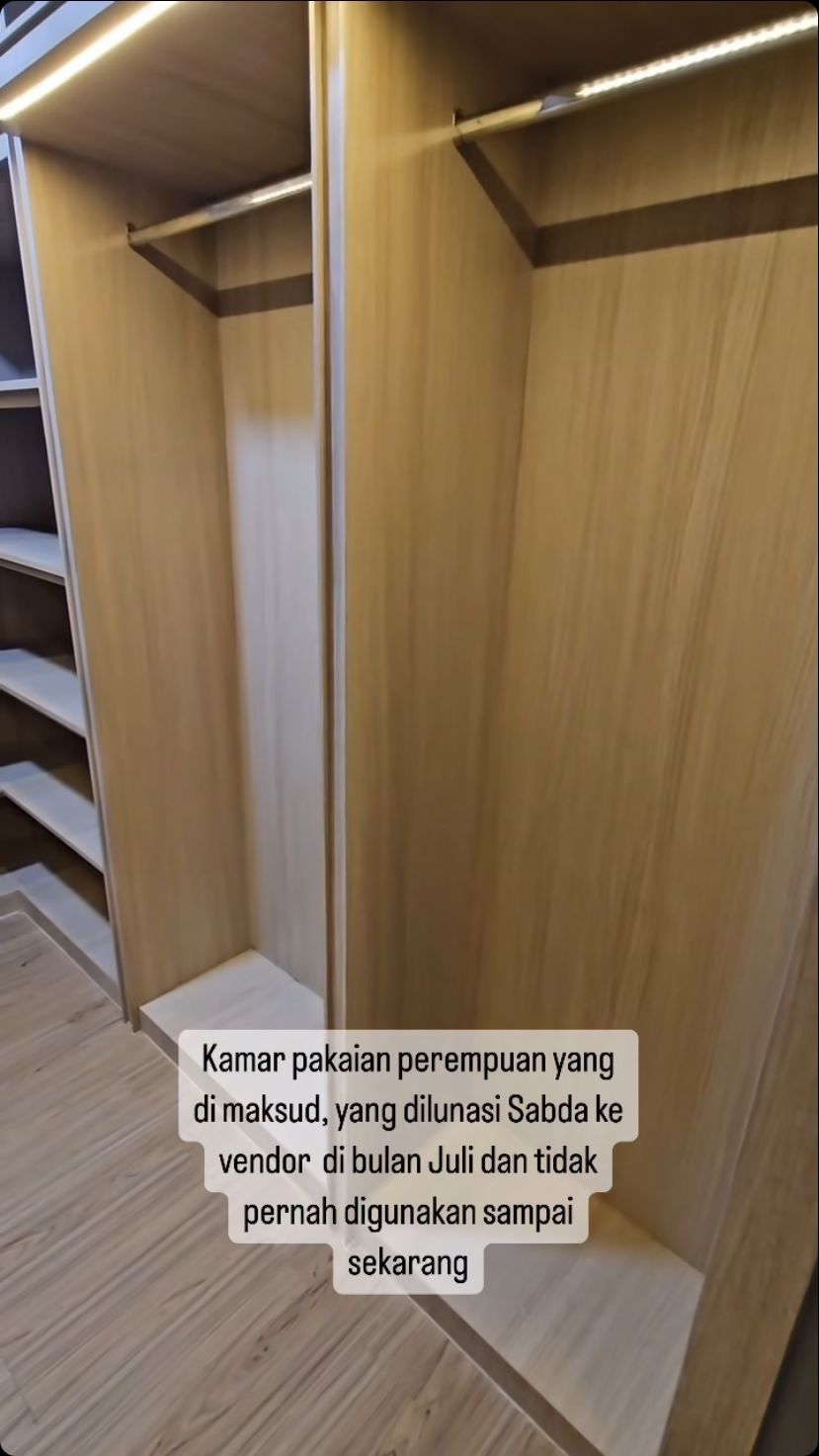 Penampakan Kamar yang Bikin Sabda Ahessa Digugat Wulan Guritno