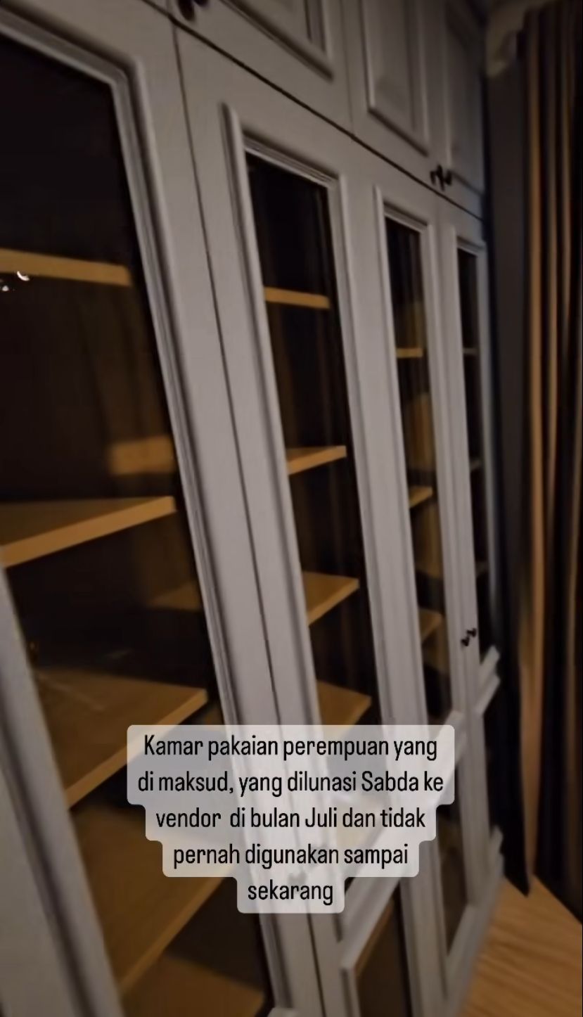 Penampakan Kamar yang Bikin Sabda Ahessa Digugat Wulan Guritno
