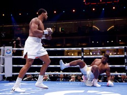 Anthony Joshua Menang KO atas Francis Ngannou di Ronde 2