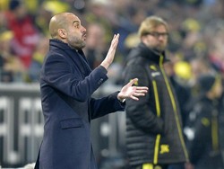 Selepas duel pertama tersebut, keduanya berhadapan satu kali lagi di tahun 2013. Di partai Bundesliga bulan November 2013, Guardiola revans terhadap Klopp dengan kemenangan 3-0. Dua laga di tahun 2013 itu menjadi kisah awal dari rivalitas di antara keduanya. Foto: AP/Martin Meissner