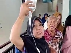 Plafon RS Gorontalo Rusak hingga Hujan Merembes, Pasien Dievakuasi