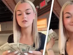 Gokil! Pelayan Ini Pamer Dapat Uang Tip Rp 4,6 Juta per Hari