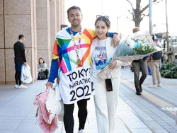 Raffi Ahmad Nggak Ada Capek, Pincang Usai Tokyo Marathon Gas Main Ski dan Tenis