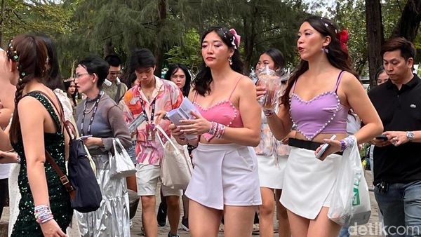 Suasana Konser Taylor Swift di Singapura