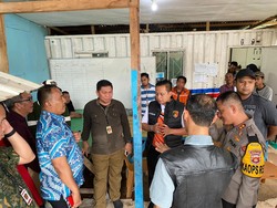 Polda Sumsel Turunkan Tim Labfor Gali Penyebab Crane Roboh di Muara Enim