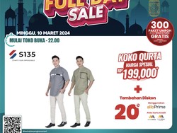 Beli Baju Lebaran di Transmart Full Day Sale, Belanja Jadi Murah Meriah