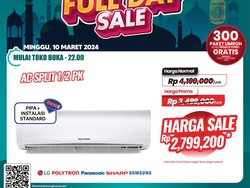 Puasa Adem Pakai AC Baru, Beli di Transmart Full Day Sale Diskon Rp 1,3 Jutaan