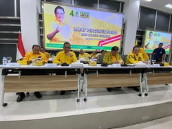 Airlangga Pimpin Rapat Pleno Evaluasi Penyelenggaraan Pemilu 2024