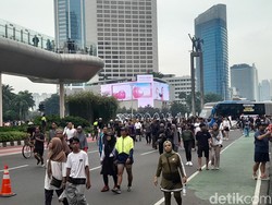 Bentar Lagi Bulan Puasa, Begini Cerita Warga DKI Closingan Olahraga di CFD