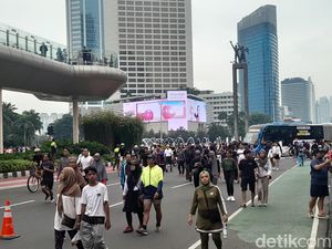 Bentar Lagi Bulan Puasa, Begini Cerita Warga DKI Closingan Olahraga di CFD Bentar Lagi Bulan Puasa, Begini Cerita Warga DKI Closingan Olahraga di CFD