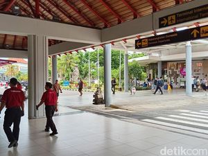 Jelang Nyepi, Arus Penumpang di Bandara Ngurah Rai Masih Normal