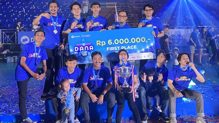 Detikcom juara turnamen minisoccer #DanaCup2024