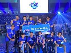 Top! Tim Mini Soccer Detikcom Juara #DanaCup2024