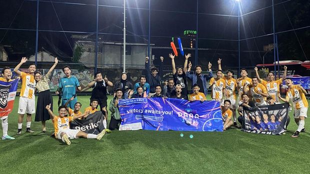 Detikcom juara turnamen minisoccer #DanaCup2024