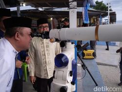 Posisi Hilal di Gorontalo Tidak Terlihat Akibat Awan Tebal hingga 18.00 Wita