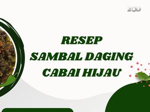 Sajian Praktis Ramadan: Sambal Daging Cabai Hijau Sajian Praktis Ramadan: Sambal Daging Cabai Hijau