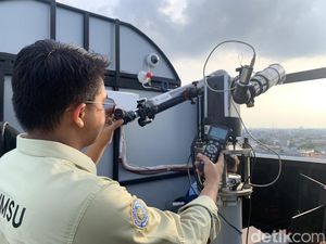 Cuaca Agak Mendung, Hilal Awal Ramadan Sulit Diamati di Kota Medan