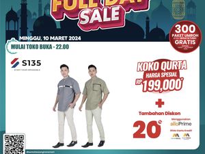 Pesta Diskon Baju Lebaran di Transmart Full Day Sale