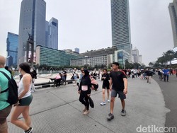 CFD Berlaku Kembali, Jalan Sudirman-Thamrin Ramai Lagi