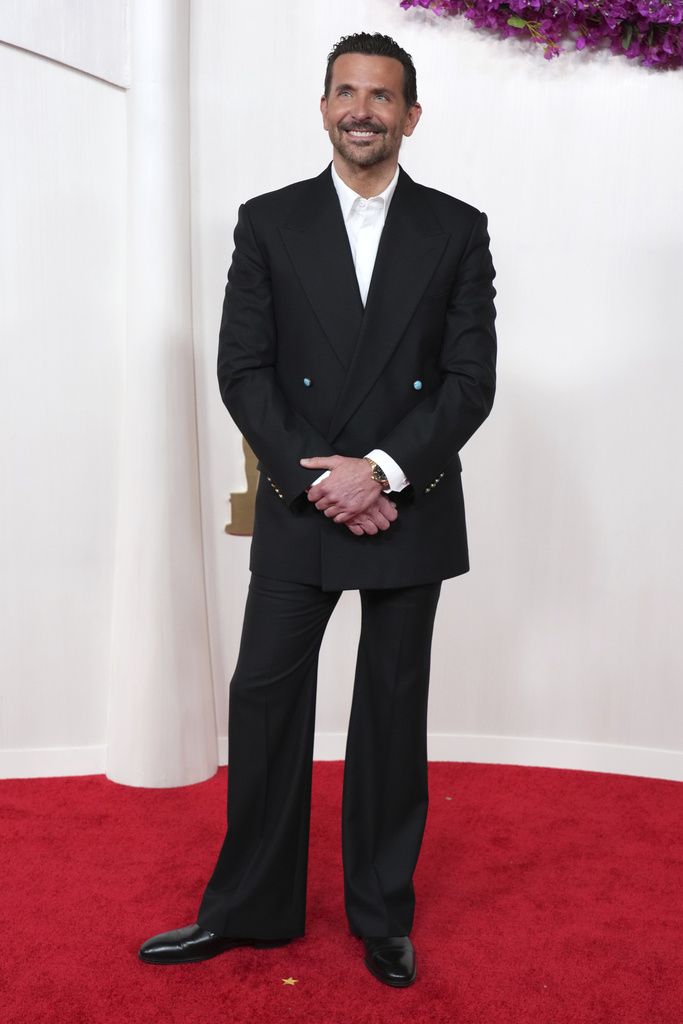 Ryan Gosling arrives at the Oscars on Sunday, March 10, 2024, at the Dolby Theatre in Los Angeles. (Photo by Jordan Strauss/Invision/AP)