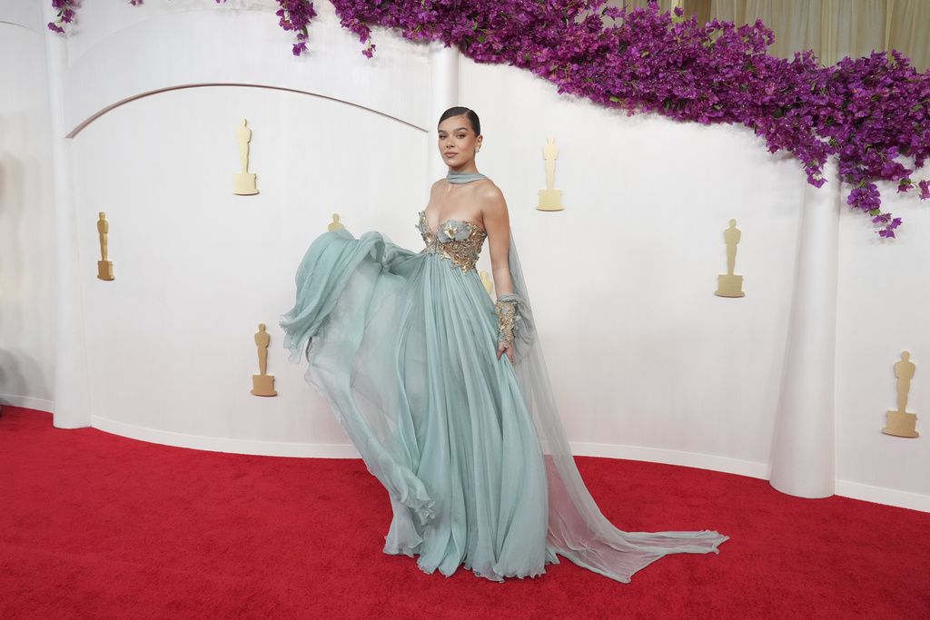 Carey Mulligan arrives at the Oscars on Sunday, March 10, 2024, at the Dolby Theatre in Los Angeles. (Photo by Jordan Strauss/Invision/AP)