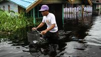 16 Kelurahan di 4 Kecamatan Palangka Raya Terendam Banjir