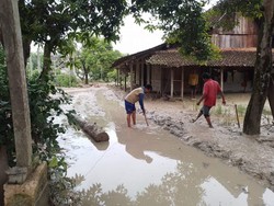 Sebagian Banjir 17 Desa di 5 Kec Madiun Surut, Pengungsi Mulai Pulang