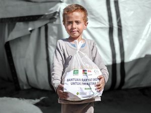 Distribusi Bantuan Makanan untuk Atasi Kelaparan di Gaza