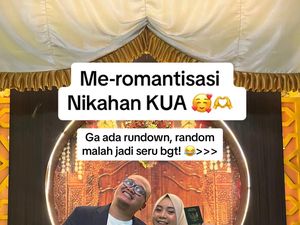 Viral Meromantisasi Pernikahan di KUA, Sederhana dan Hangat Tanpa Ngutang Viral Meromantisasi Pernikahan di KUA, Sederhana dan Hangat Tanpa Ngutang