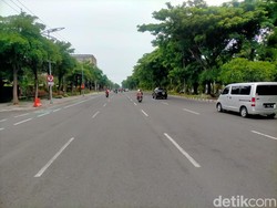 Suasana Libur Hari Raya Nyepi di Kota Surabaya