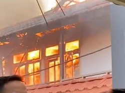 Kebakaran di RSUD Kabupaten Gorontalo, Pasien Berhamburan ke Luar