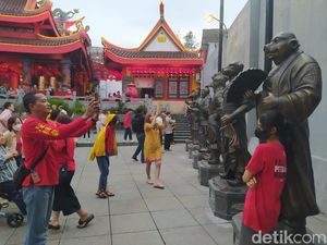Kelenteng Liong Hok Magelang Kini Ada 12 Patung Shio, Bisa Buat Foto-foto!