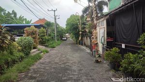 Sunyi di Kampung Turis Canggu Saat Nyepi
