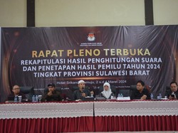 Hasil Pilpres di Sulbar: Prabowo-Gibran Menang Telak dengan 533.757 Suara