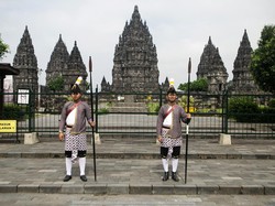 Candi Prambanan Hening Saat Nyepi, Tutup Pintu buat Wisatawan