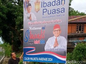 Eks Wakil Wali Kota Parepare FAS Sebar Baliho Maju Pilwalkot Lewat NasDem