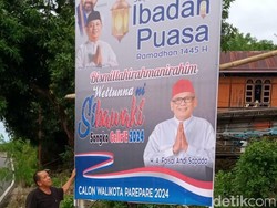Eks Wakil Wali Kota Parepare FAS Sebar Baliho Maju Pilwalkot Lewat NasDem