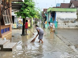 Banjir di Bojonegoro Mulai Surut